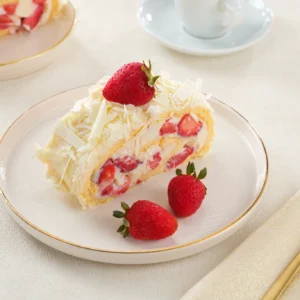Strawberry Swiss Roll